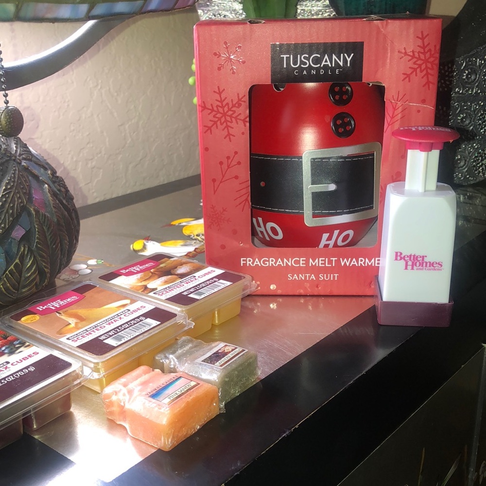 Tuscany warmer & five different  scents great gift